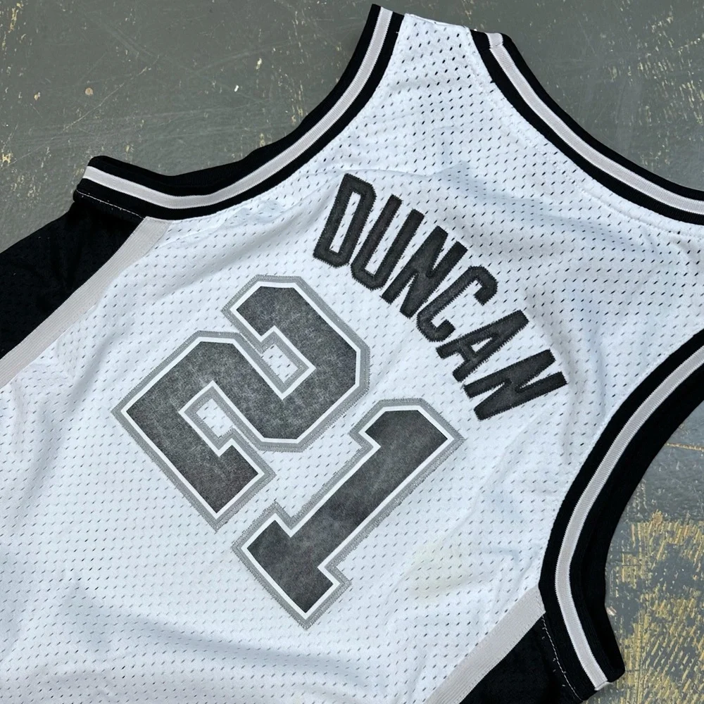 Reebok Tim Duncan San Antonio Spurs Swingman Jersey NBA Small YL 21 Basketball - Picture 4 of 8